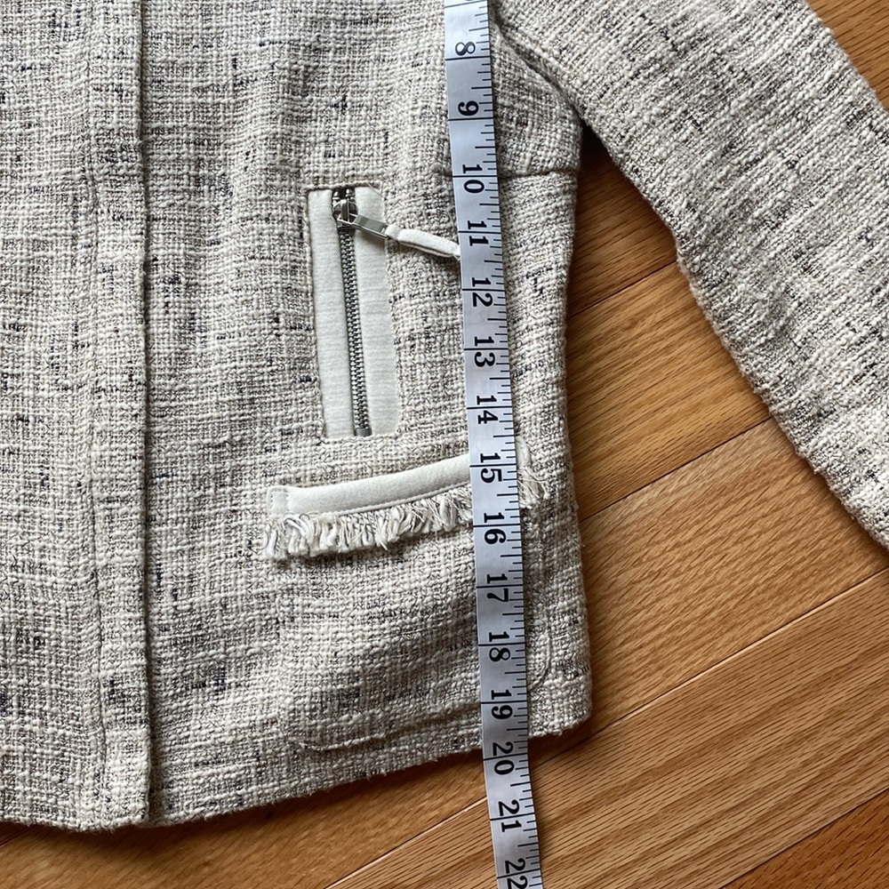 Joie Tweed Jacket Blazer NEW XS Chanel Style - Picture 13 of 14